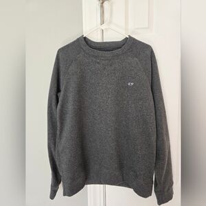 Vineyard Vines Charcoal Fleece Pullover